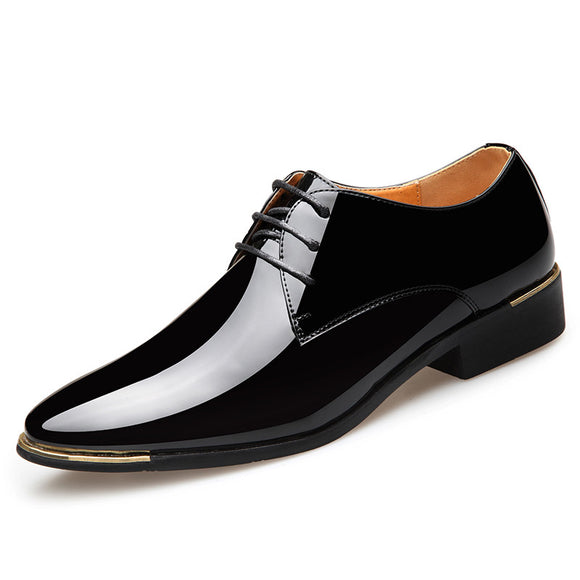 Quality Patent Leather Wedding Shoes