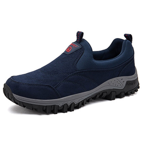 Suede Outdoor Soft Sole Hiking Sneakers