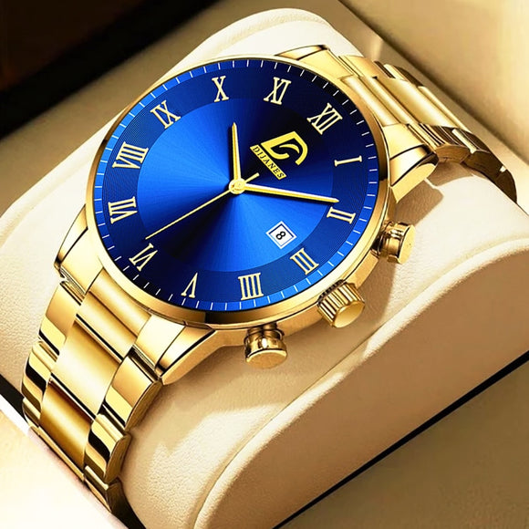 Fashion Gold Stainless Steel Watches