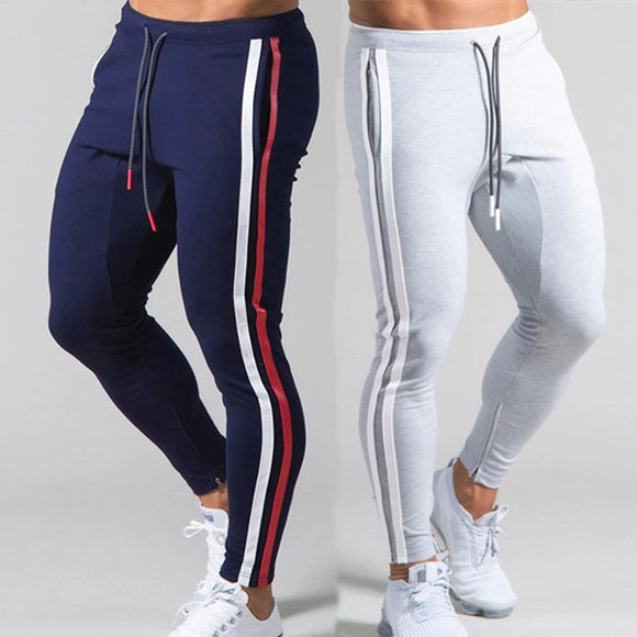 Fitness Striped Sweatpants