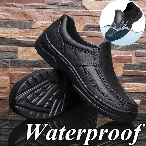 Waterproof Oil-proof Mens Chef Shoes