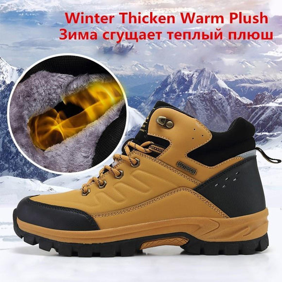 Warm Plush Waterproof Snow Boots