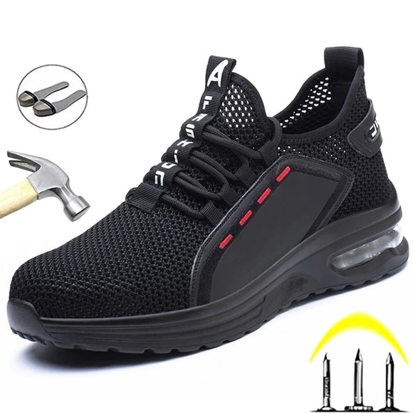 Breathable Steel Toe Work Safety Shoes