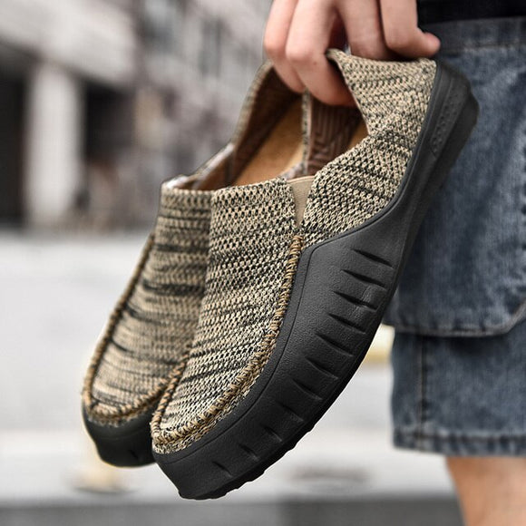 Knitted Mesh Breathable Lazy Loafers