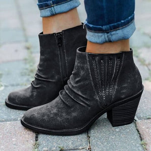 Fashion Womens Casual Ankle Boots