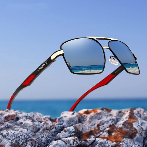 Aluminum Polarized Lens Mens Sunglasses