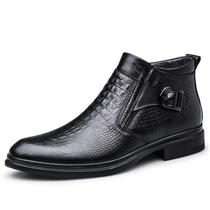 Genuine Leather Mens Chelsea Boots