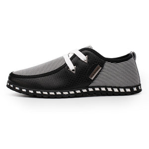 Striped Breathable Light Loafers