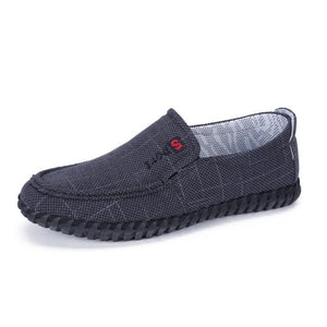 Denim Canvas Casual Loafers