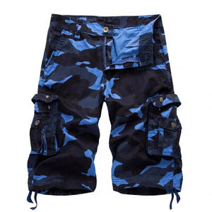 Military Camo Cargo Shorts