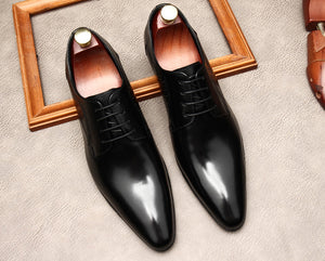 Designer Genuine Leather Brogue Shoes