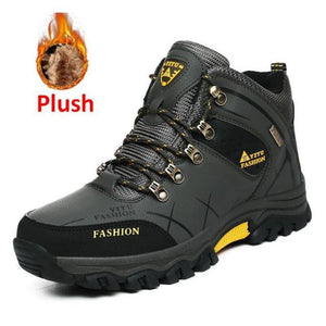 Outdoor Waterproof Leather Hiking Boots