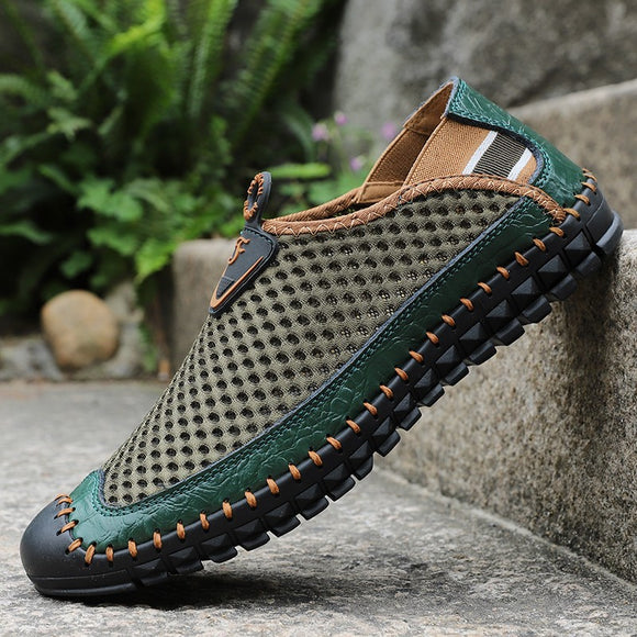 Hand Stitching Mesh Water Shoes