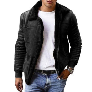 Fleece Lined Leather Jackets