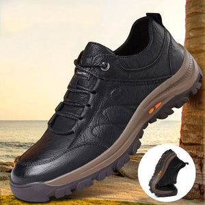 Leather Outdoor Mens Casual Shoes