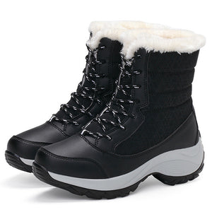 Thick Fur Winter Snow Boots