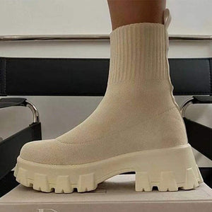 Womens High Top Platform Boots