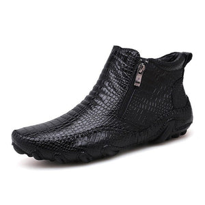 Genuine Leather Mens Chelsea Boots