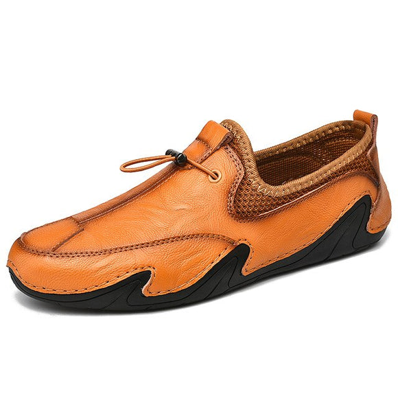 Genuine Leather Breathable Driving Shoes