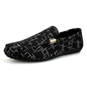 Light Canvas Breathable Loafers