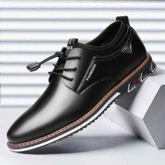 Split Leather Mens Casual Shoes