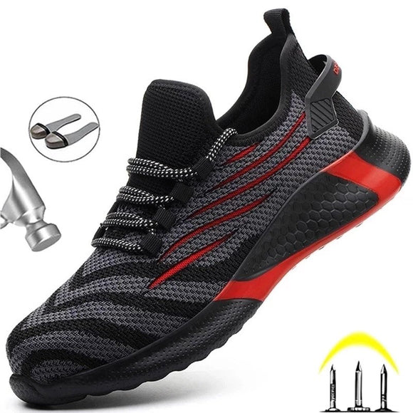 Lightweight Steel Toe Safety Shoes